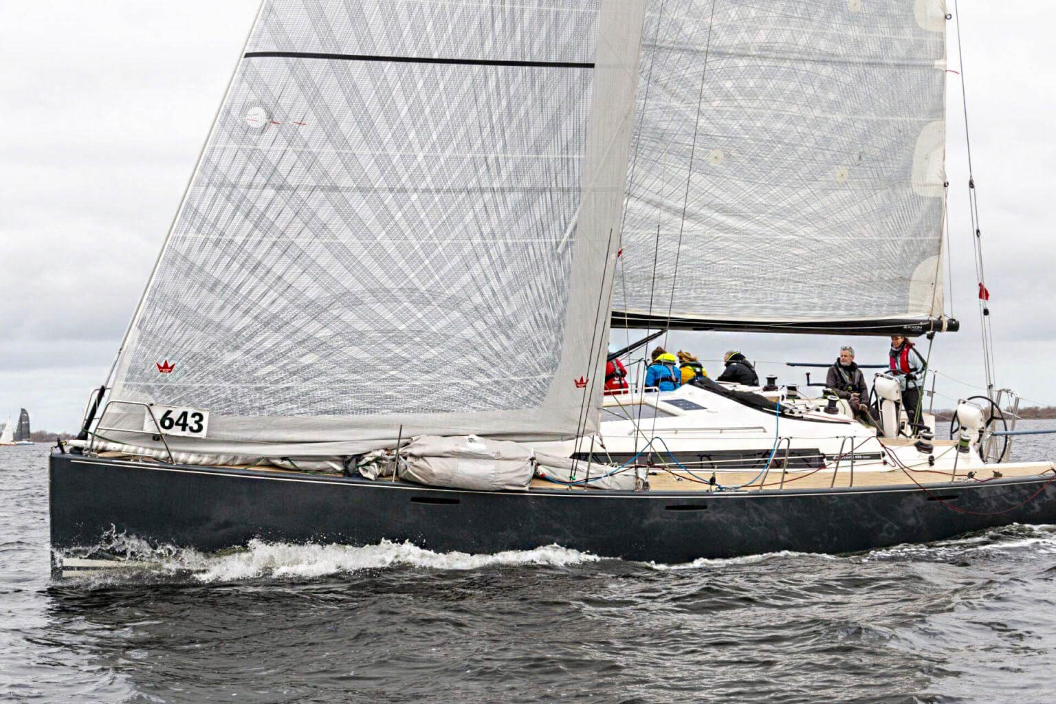 Arcona 435 racing elvstrøm sails