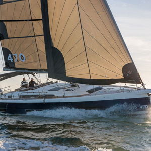 Luxury Sailing Yachts Dufour 470 Boat Photo Sail 5