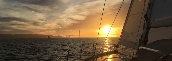 Elvstromsails Greetings Goldengatesunset 1