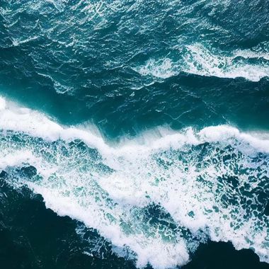 Aerial Drone View With Of Crashing Waves In Crysta 2022 10 07 21 09 50 Utc