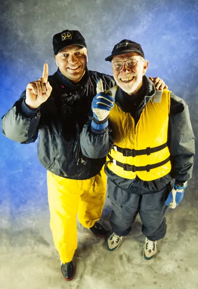 Paul Elvstrøm and Jesper Bank
