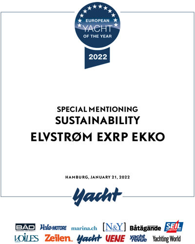 Eyoty Urkunde 2022 Special Mentioning Sustainability