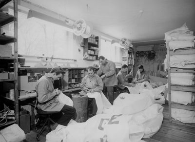 sail production 50's elvstrøm sails